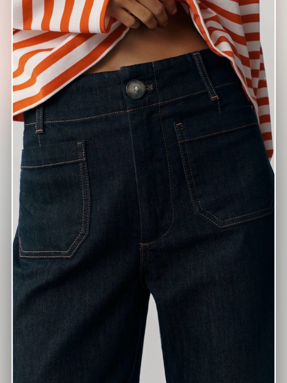 Maeve | Anthropologie | The Colette Cropped Denim